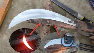 BD Blacksmith How to meke  daw khejur gach kata chendaw bananoব্লেড এর মতো ধার হবে  ১০০%