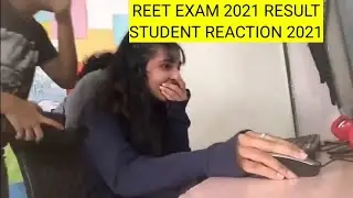 Student reaction after reet result 2021 reet result 2021 cuttoff level 1 & 2, reet topper interview
