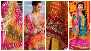 Chunri Style Dress Design🎀🔥⭐ ||fancy chunri dupatta ||chunri design 2023