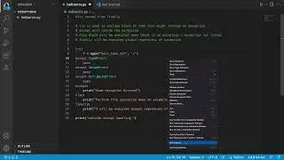 Exception Handling in Python