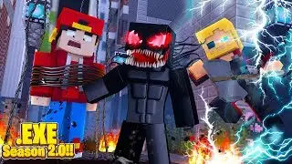 Minecraft .EXE 2.0 - THOR HELPS ROPO DEFEAT VENOM .EXE!!