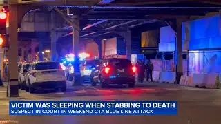 Man randomly stabbed sleeping CTA train passenger, recorded deadly attack in the Loop: prosecutors