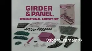Kenner Girder & Panel Toy Set Commercial - Airport