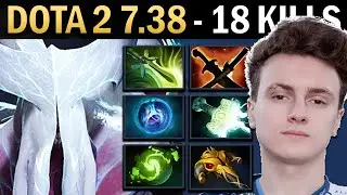 Faceless Void Gameplay Miracle with 18 Kills and Refresher - Dota 7.38