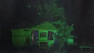 ⛈️🌊 Cinematic Storm Rain Sounds for Sleep | Ocean Thunder & Heavy Rain