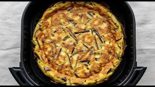 Air Fryer Eggplant Omelette | Easy, Healthy & Delicious, Healthy Breakfast Ideas