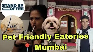 Exploring Pet friendly eateries of MUMBAI | 🐾 Paw-some food trail | Travel vlog |