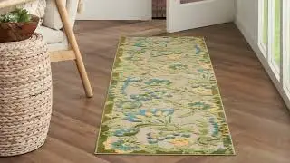 NOURISON HOME Oasis Garden Indoor/Outdoor Rug on QVC