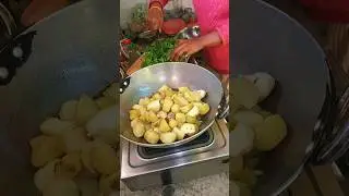 Gawn aur Bhandare Bali Sbji 😋#virel #food #shortsfeed #shorts #bihari #recipe