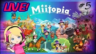 Miitopia Live Stream #5 | Continuing the battle against Evil Villain Eyea! (first playthrough)