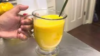 2-Ingredient Mango Lassi 🥭🥛 | Quick & Easy Recipe in 2 Steps!
