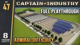 Captain of Industry - No Commentary Gameplay - Ep. 47 - Dragontail Isle (Admiral Difficulty)