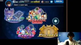 KH Unchained X - Spending 6000 Jewels on 10-Medal Packs.