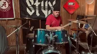 The Black Crowes, but I miss every fill then lose EVERYTHING at the end