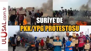Deyrizor'da ter&ouml;r &ouml;rg&uuml;t&uuml; PKK/YPG'ye y&ouml;nelik protestolar s&uuml;r&uuml;yor