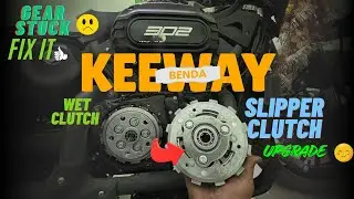Keeway Benda Wet Clutch to Slipper Clutch Conversion  | Smooth Gear Shifting & Light Clutch Fix