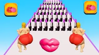Lip Runner in New #asmr  Levels Mobile Game Update All Trailer Walkthrough Gameplay iOS,Android