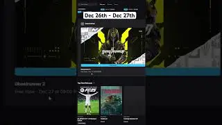Epic Games Dec 26th - Dec 27th Free Game