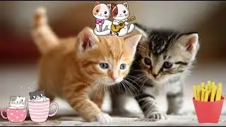 Adorable Cats Playing Together | Too Cute to Miss