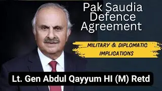 Lt.Gen Abdul Qayyum HI (M) Retd.  Former Chairman Senate Standing Committee on Defense Production 