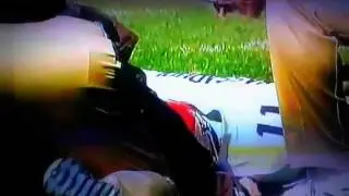 STEELERS James Harrison hard hit on Browns Mohamed Massaquoi