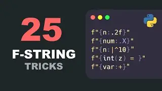 25 nützliche F-String Tricks in Python
