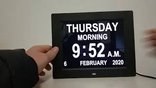 User Interfaces of V&eacute;fa&icirc;&icirc; 16 Reminders Day Calendar Clocks(#804 clock)-Part 1