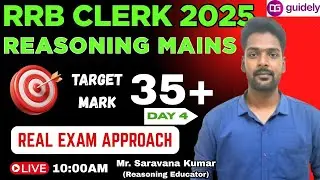 IBPS RRB Clerk Mains 2025 Reasoning | REASONING TAMIL DAY- 04 | By SK Sir #rrbclerk