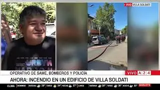 🔥 Incendio en Villa Soldati: dos hospitalizadas y pérdidas totales