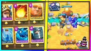 F2P Giant + Double Prince Deck!! Insane Trophy Pushing & Challenge Deck in Clash Royale | Arena 13