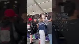 Coldplay Abu Dhabi | Merch stand | 2025