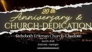 Rehoboth Eritrean Church Charlotte RECC's Live broadcast 1/24/26