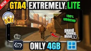 🔥GTA 4 Extremely Lite Version (Only 4GB) for Low-End device | Winlator setup