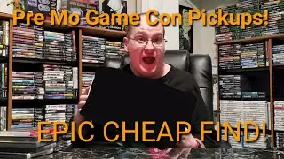Video Game Hunting! Pre Mo Game Con Pickups! Epic CHEAP Find!