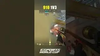 910 Shuts Down AURORA - 1v3 Clutch!💀#cs2 #910 #gamingshorts