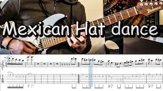 How to Play MEXICAN HAT DANCE [metal] - FREE TAB & BACKING TRACK