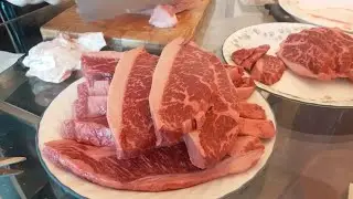 Preparing to Cut Meat!! Boss's Cow #video #channel #@yatmi8340