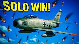 САМОЛЁТ ЧТО БЫ ПОБЕЖДАТЬ В ОДИНОЧКУ! CL-13Mk6 в War Thunder
