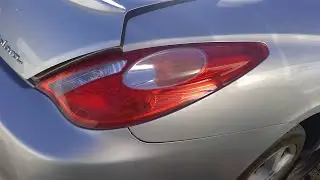 Как снять задний фонарь Toyota Solara