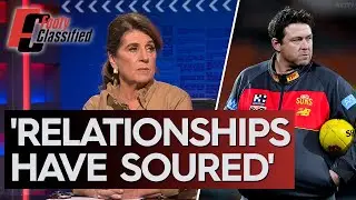 Suns and Stuart Dew 'lose faith' in each other as Caro defends her story - Footy Classified