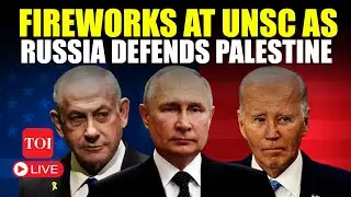 LIVE | 'America Is Hypocrite': High Drama At UNSC; Russia Blasts U.S., Israel On Gaza War