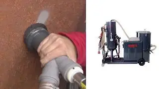 DINO Junior II 60 Liter l Pressure sandblasting machine | Dust Free