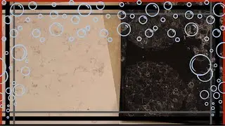 How I used bubbles to dye paper - 3 different bubble dye paper types