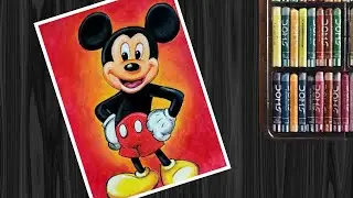 Easy Mickey Mouse Cartoon Drawing | Easy Mickey Mouse Drawing Step by Step