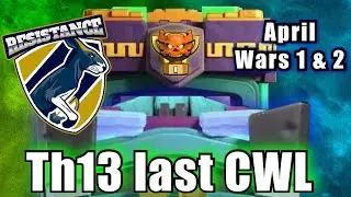 Last CWL as a Th13 | all the triples | war 1 & 2
