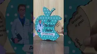 Best Doctor Gift Table Top😍 Unique Personalized Gift for Doctors #shorts