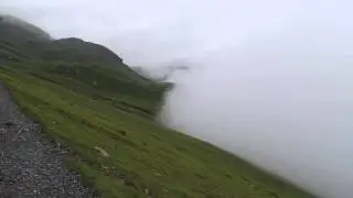 Dramatic fog moving in - Grindelwald - Switzerland