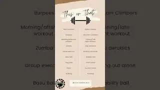 this or that fitness