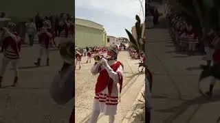 Alabarderos de Samper de Calanda, toque marcha “Macarena”