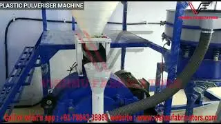 PVC Pulverizer, LDPE Pulverizer ,Plastic Pulverizer Machine, LLDPe Pulverizer by vishnu Engineering